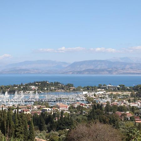 Casa T With Amazing Views In Corfu Villa Kontokali Exteriör bild