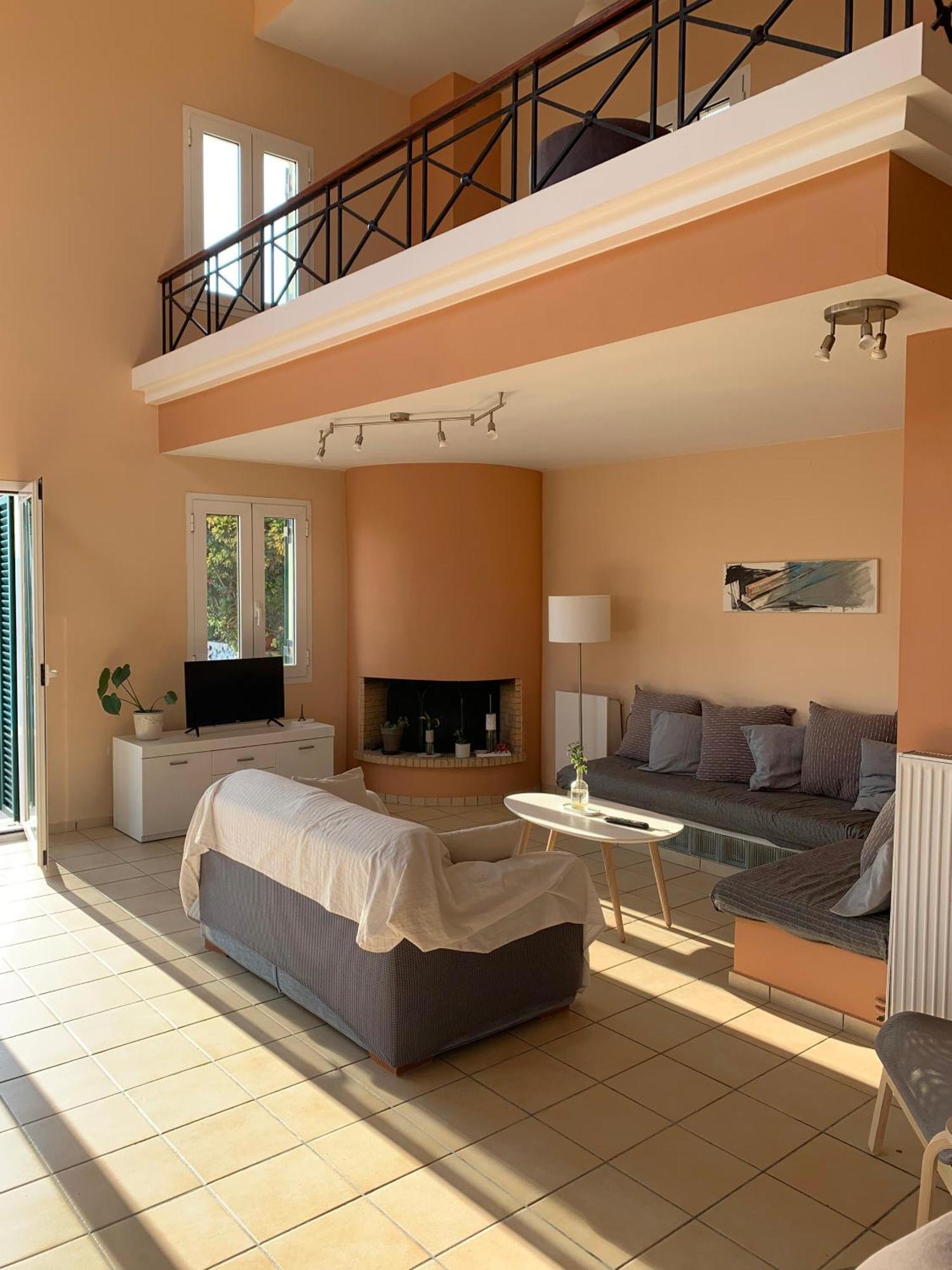 Casa T With Amazing Views In Corfu Villa Kontokali Exteriör bild