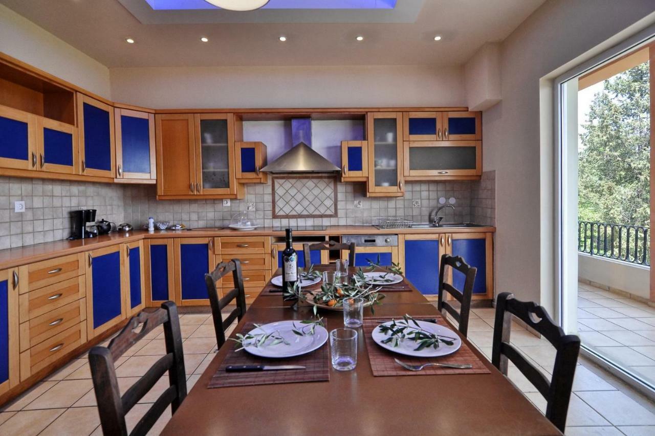Casa T With Amazing Views In Corfu Villa Kontokali Exteriör bild